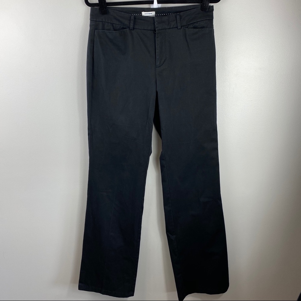 Dockers Ideal Fit Metro Pants Black 8 Long